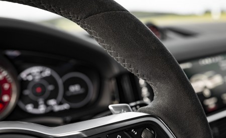 2021 Porsche Cayenne GTS Coupe (Color: Carmine Red) Interior Steering Wheel Wallpapers 450x275 (45)