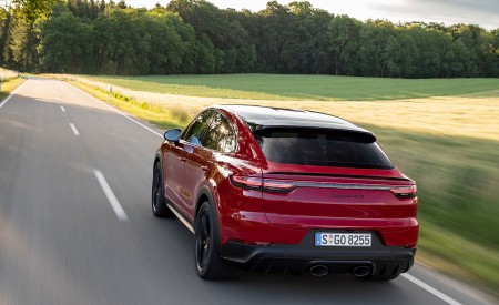 2021 Porsche Cayenne GTS Coupe (Color: Carmine Red) Rear Wallpapers 450x275 (12)
