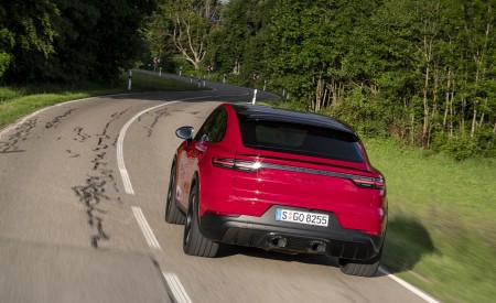 2021 Porsche Cayenne GTS Coupe (Color: Carmine Red) Rear Wallpapers 450x275 (20)
