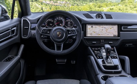 2021 Porsche Cayenne GTS Coupe (Color: Crayon) Interior Cockpit Wallpapers 450x275 (117)