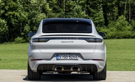 2021 Porsche Cayenne GTS Coupe (Color: Crayon) Rear Wallpapers 450x275 (96)