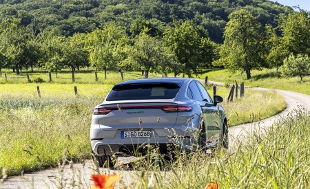 2021 Porsche Cayenne GTS Coupe (Color: Crayon) Rear Wallpapers 450x275 (65)