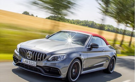2019 Mercedes-AMG C 63 S Cabrio Front Three-Quarter Wallpapers 450x275 (5)
