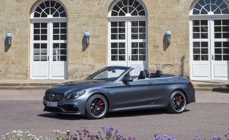 2019 Mercedes-AMG C 63 S Cabrio Front Three-Quarter Wallpapers 450x275 (25)
