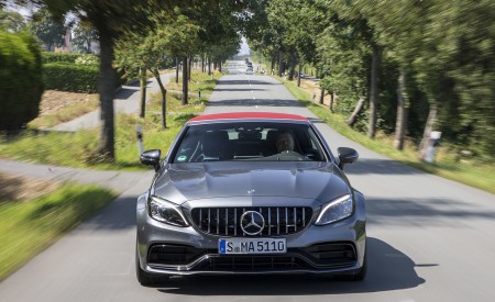 2019 Mercedes-AMG C 63 S Cabrio Front Wallpapers 450x275 (3)