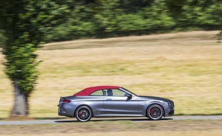 2019 Mercedes-AMG C 63 S Cabrio Side Wallpapers 450x275 (19)