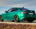 2020 Alfa Romeo Giulia Quadrifoglio Rear Three-Quarter Wallpapers 150x120 (20)