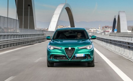 2020 Alfa Romeo Stelvio Quadrifoglio Front Wallpapers 450x275 (6)