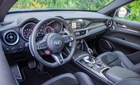 2020 Alfa Romeo Stelvio Quadrifoglio Interior Wallpapers 450x275 (52)