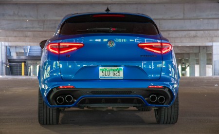 2020 Alfa Romeo Stelvio Quadrifoglio Rear Wallpapers 450x275 (36)