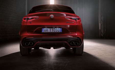 2020 Alfa Romeo Stelvio Quadrifoglio Rear Wallpapers 450x275 (21)