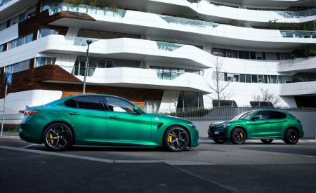2020 Alfa Romeo Stelvio Quadrifoglio Side Wallpapers 450x275 (16)
