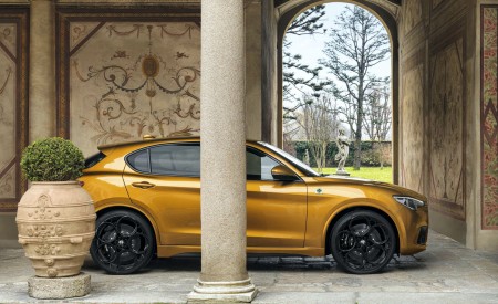 2020 Alfa Romeo Stelvio Quadrifoglio Side Wallpapers 450x275 (17)