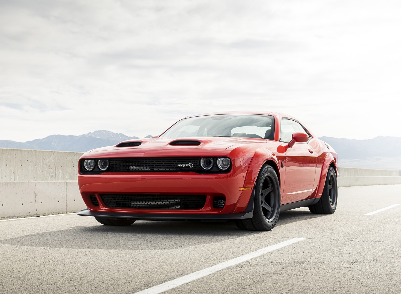 2020 Dodge Challenger SRT Super Stock Front Three-Quarter Wallpapers  (3)