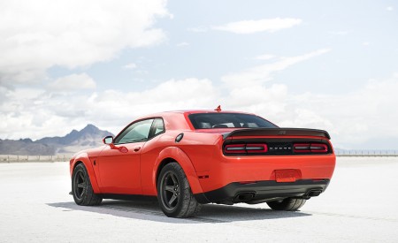 2020 Dodge Challenger SRT Super Stock Rear Three-Quarter Wallpapers 450x275 (12)