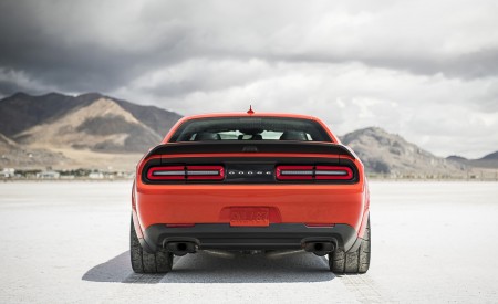 2020 Dodge Challenger SRT Super Stock Rear Wallpapers 450x275 (15)