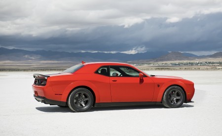 2020 Dodge Challenger SRT Super Stock Side Wallpapers 450x275 (16)