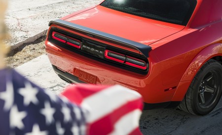 2020 Dodge Challenger SRT Super Stock Spoiler Wallpapers 450x275 (26)
