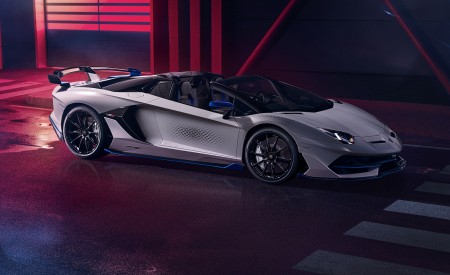 2020 Lamborghini Aventador SVJ Xago Edition Front Three-Quarter Wallpapers 450x275 (2)