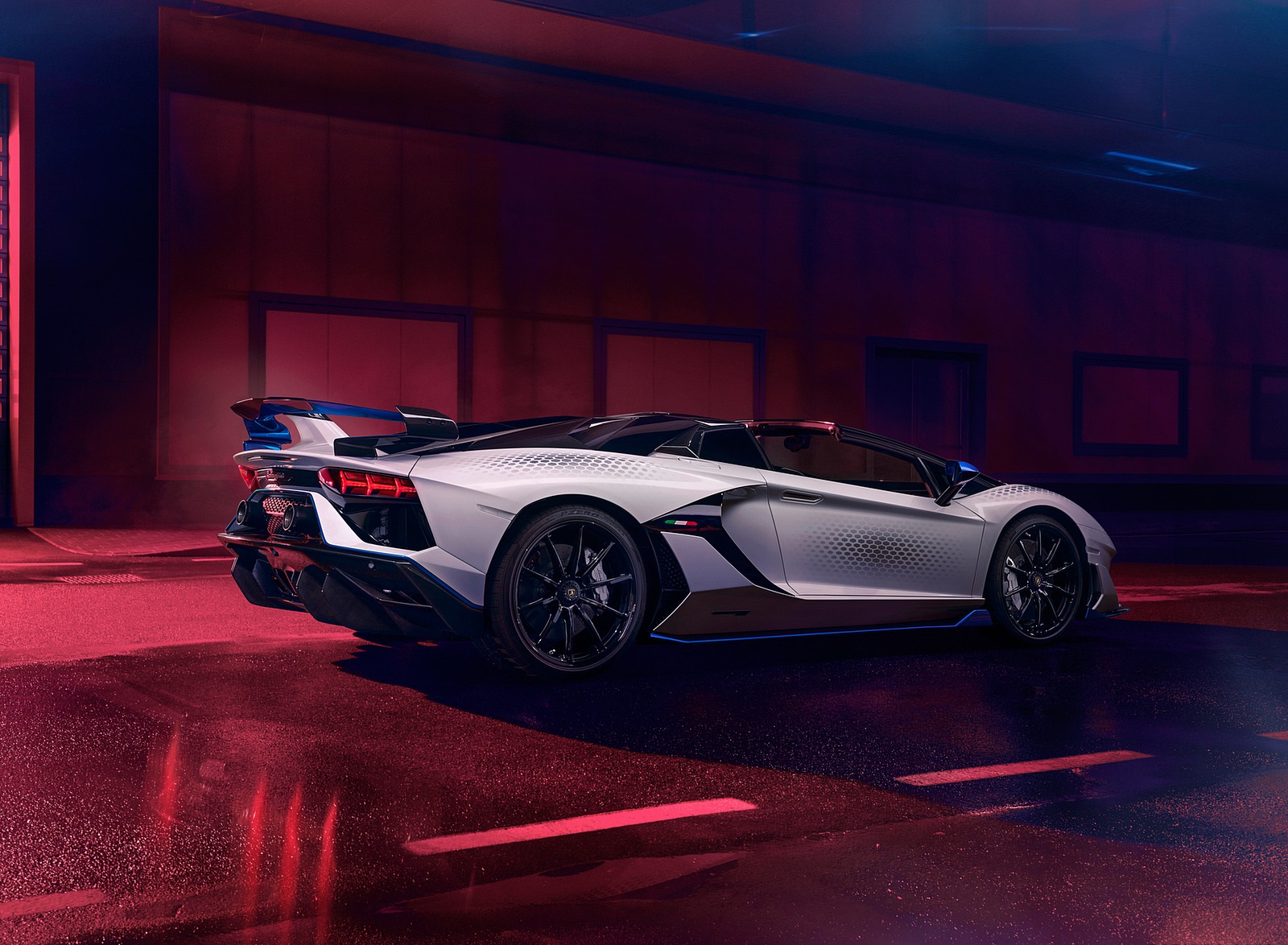 2020 Lamborghini Aventador SVJ Xago Edition Rear Three-Quarter Wallpapers (4)