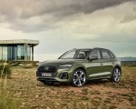 2021 Audi Q5 (Color: District Green) Front Three-Quarter Wallpapers 150x120