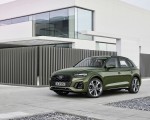2021 Audi Q5 (Color: District Green) Front Three-Quarter Wallpapers 150x120