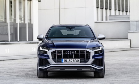 2021 Audi SQ8 TFSI (Color: Navarra Blue) Front Wallpapers 450x275 (21)