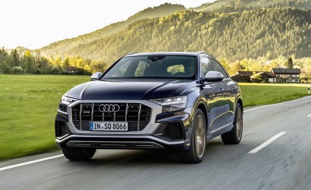 2021 Audi SQ8 TFSI (Color: Navarra Blue) Front Wallpapers 450x275 (16)