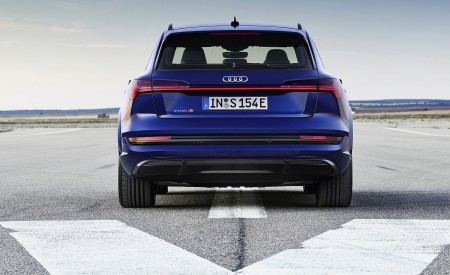 2021 Audi e-tron S (Color: Navarra Blue) Rear Wallpapers 450x275 (6)