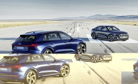 2021 Audi e-tron S (Color: Navarra Blue) and e-tron S Sportback Wallpapers 450x275 (7)