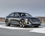 2021 Audi e-tron S Sportback (Color: Daytona Gray) Front Three-Quarter Wallpapers 150x120