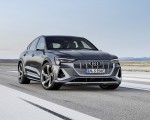 2021 Audi e-tron S Sportback (Color: Daytona Gray) Front Three-Quarter Wallpapers 150x120