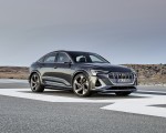 2021 Audi e-tron S Sportback (Color: Daytona Gray) Front Three-Quarter Wallpapers  150x120 (22)