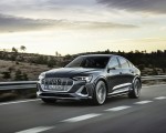 2021 Audi e-tron S Sportback (Color: Daytona Gray) Front Three-Quarter Wallpapers  150x120 (4)