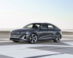 2021 Audi e-tron S Sportback (Color: Daytona Gray) Front Three-Quarter Wallpapers 150x120 (24)