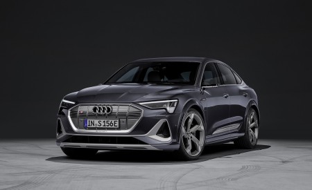 2021 Audi e-tron S Sportback (Color: Daytona Gray) Front Wallpapers  450x275 (32)