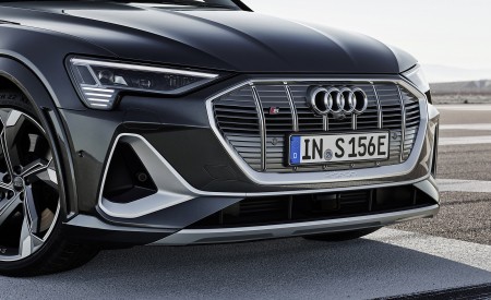 2021 Audi e-tron S Sportback (Color: Daytona Gray) Grill Wallpapers 450x275 (28)