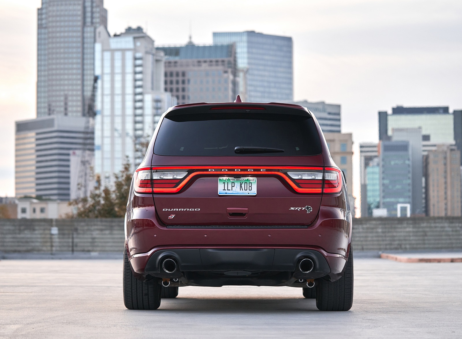 2021 Dodge Durango SRT Hellcat Rear Wallpapers (9)