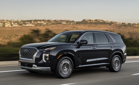 2021 Hyundai Palisade Front Three-Quarter Wallpapers 450x275 (2)