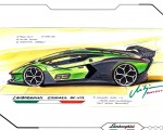 2021 Lamborghini Essenza SCV12 Design Sketch Wallpapers 150x120 (30)