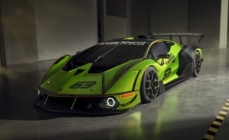 2021 Lamborghini Essenza SCV12 Front Three-Quarter Wallpapers 450x275 (3)