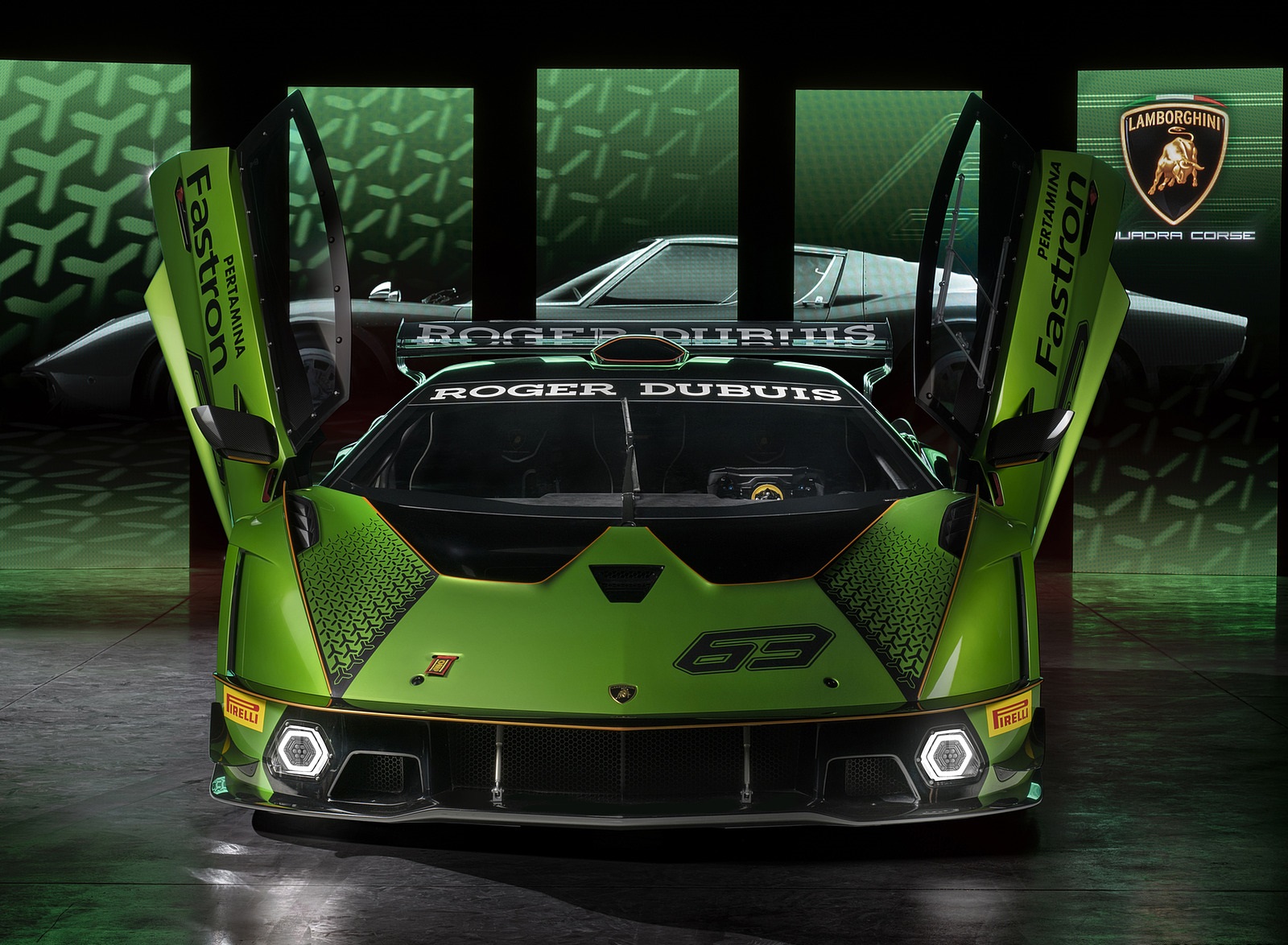 2021 Lamborghini Essenza SCV12 Front Wallpapers (10)