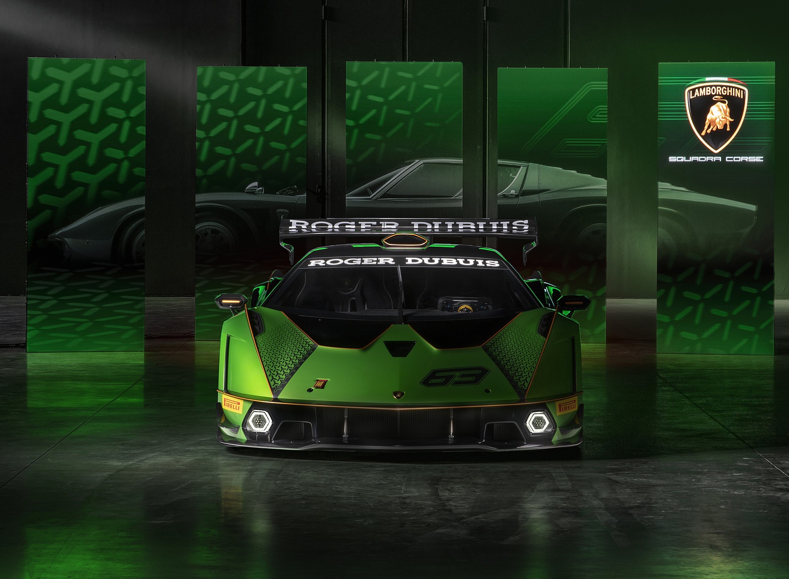 2021 Lamborghini Essenza SCV12 Front Wallpapers (12)