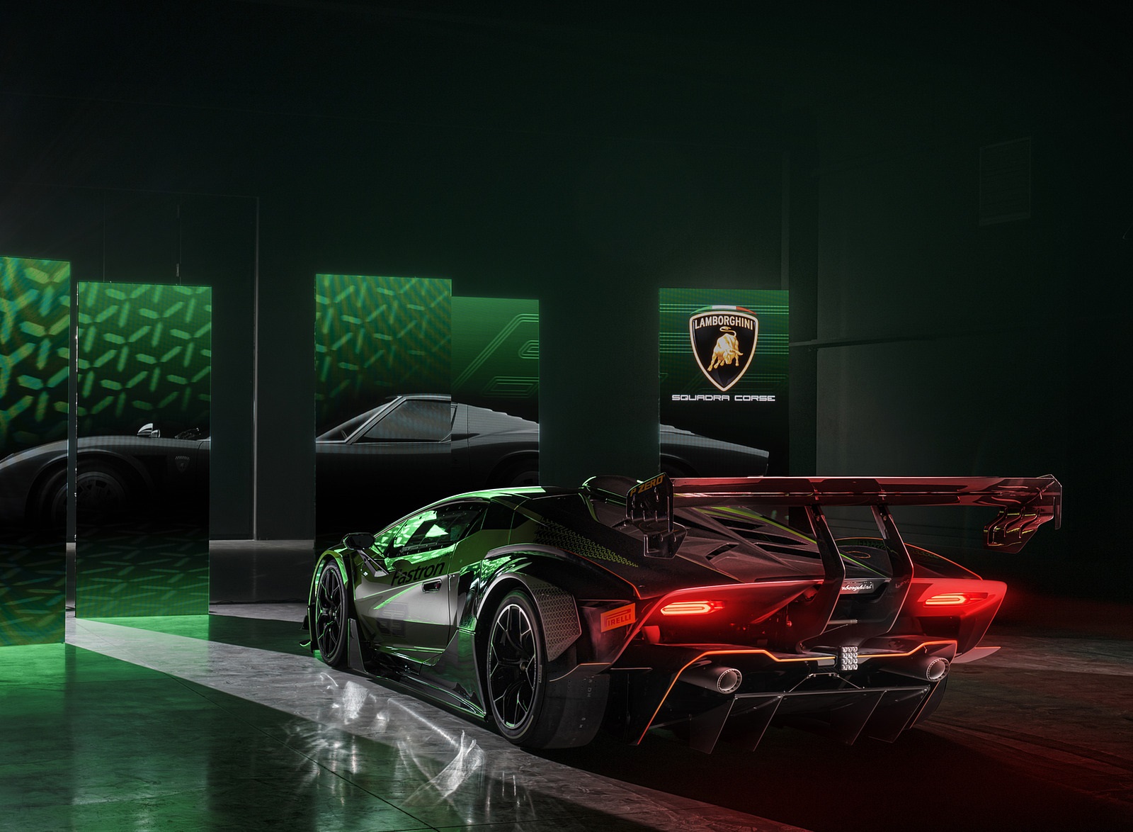 2021 Lamborghini Essenza SCV12 Rear Three-Quarter Wallpapers (13)