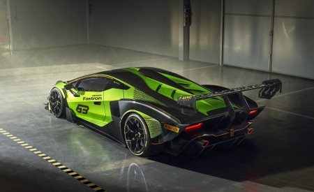 2021 Lamborghini Essenza SCV12 Rear Three-Quarter Wallpapers 450x275 (6)
