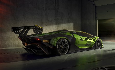 2021 Lamborghini Essenza SCV12 Rear Three-Quarter Wallpapers 450x275 (7)