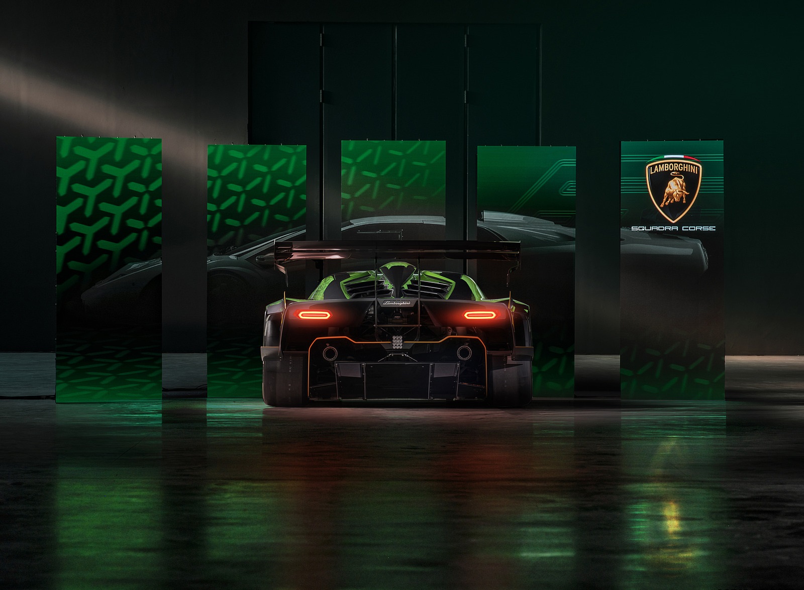 2021 Lamborghini Essenza SCV12 Rear Wallpapers (15)