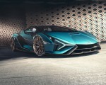 2021 Lamborghini Sián Roadster Front Three-Quarter Wallpapers 150x120