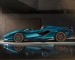 2021 Lamborghini Sián Roadster Side Wallpapers 150x120