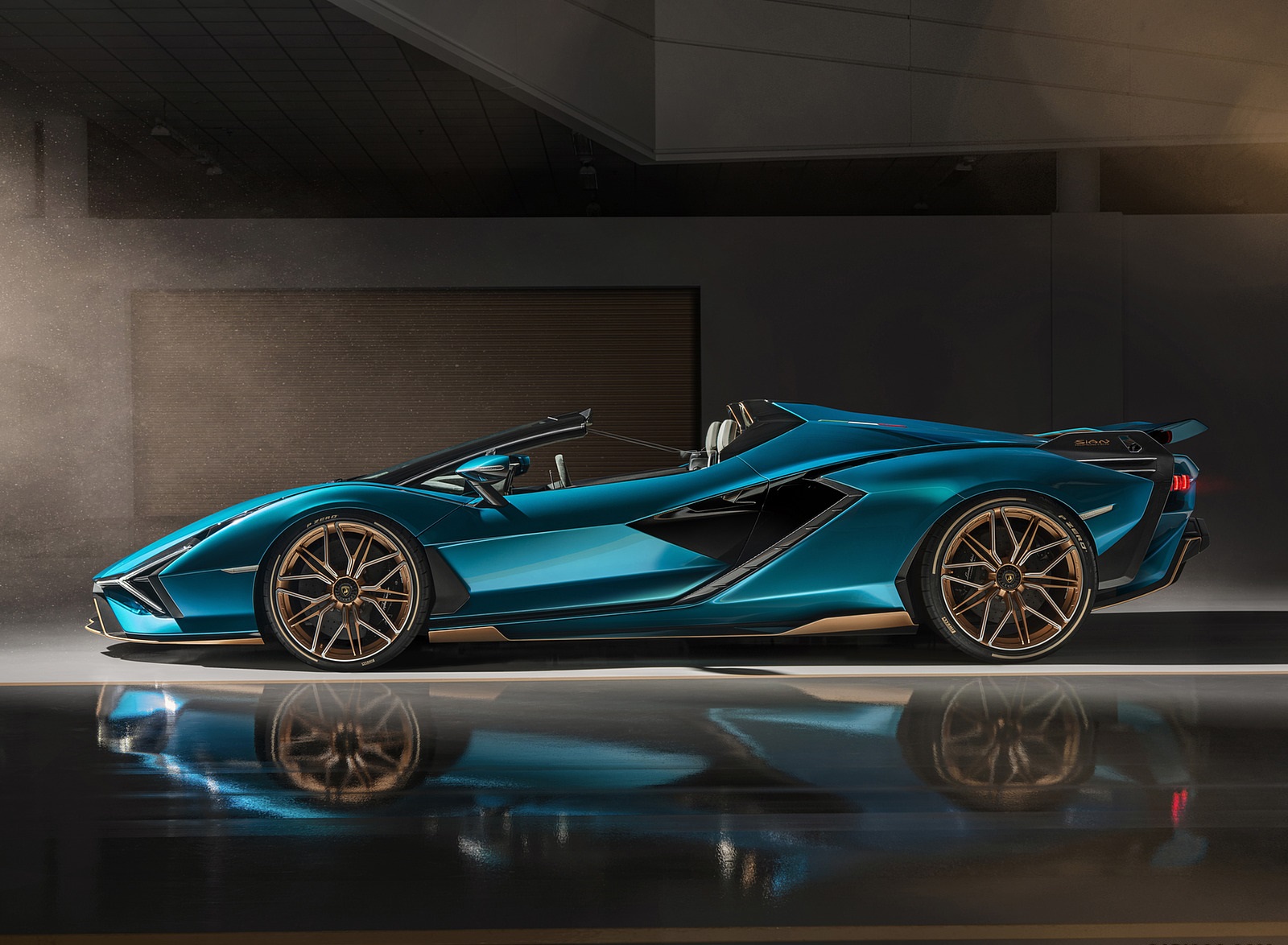 2021 Lamborghini Sián Roadster Side Wallpapers #15 of 19